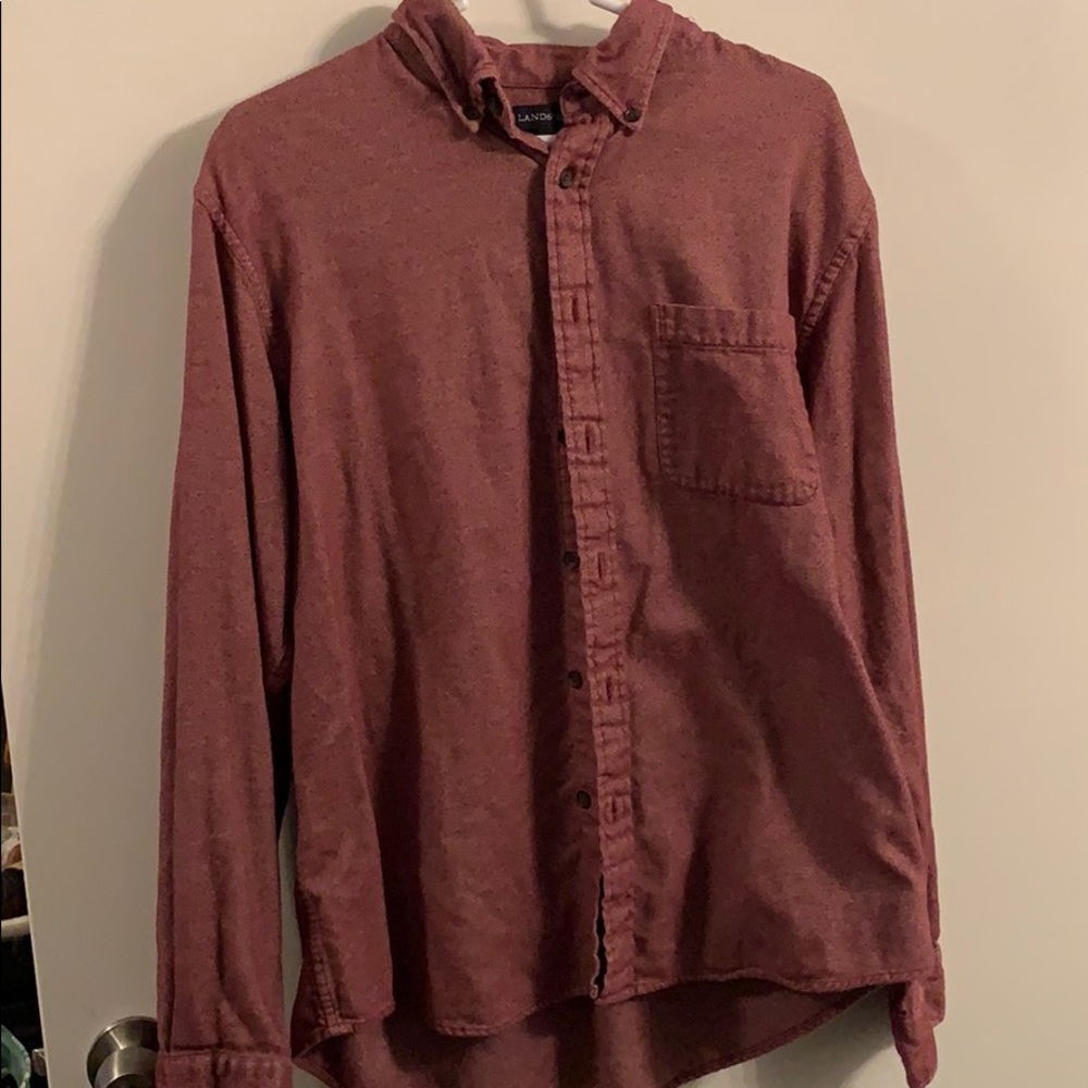 🟢 5/$20 Maroon Button Down Shirt